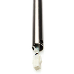 Prodlužovací tyč pro stropní ventilátor saténový chrom, délka 300 mm